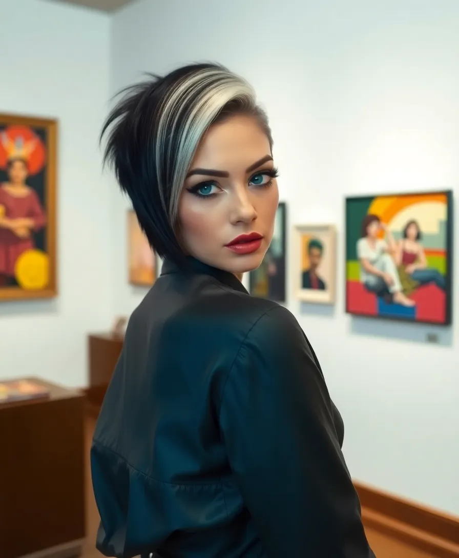 21 Chic Medium Length Haircuts That Suit Every Face Shape (You'll Love #14!) - 8. The Asymmetrical Cut