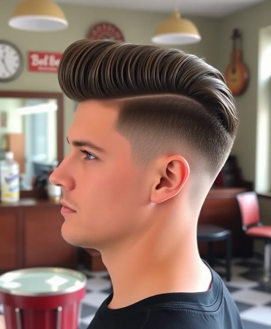 22 Trending Haircut Ideas for Men This Season (You Won't Believe #15!) - 2. The Classic Pompadour