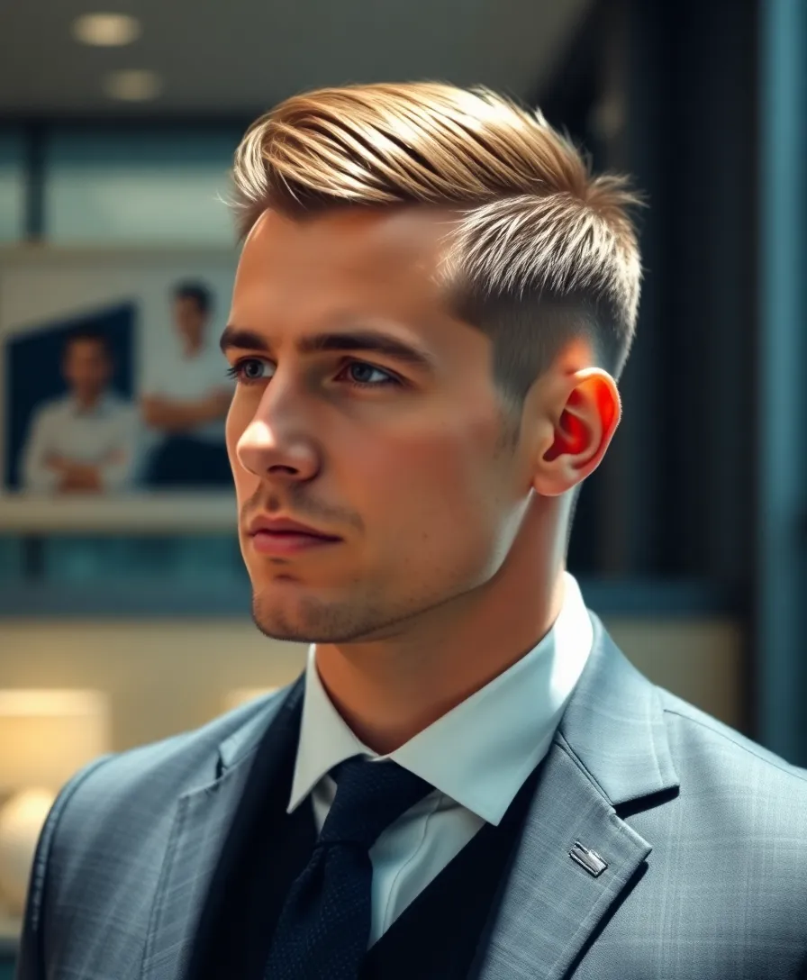 22 Trending Haircut Ideas for Men This Season (You Won't Believe #15!) - 4. The Side Part