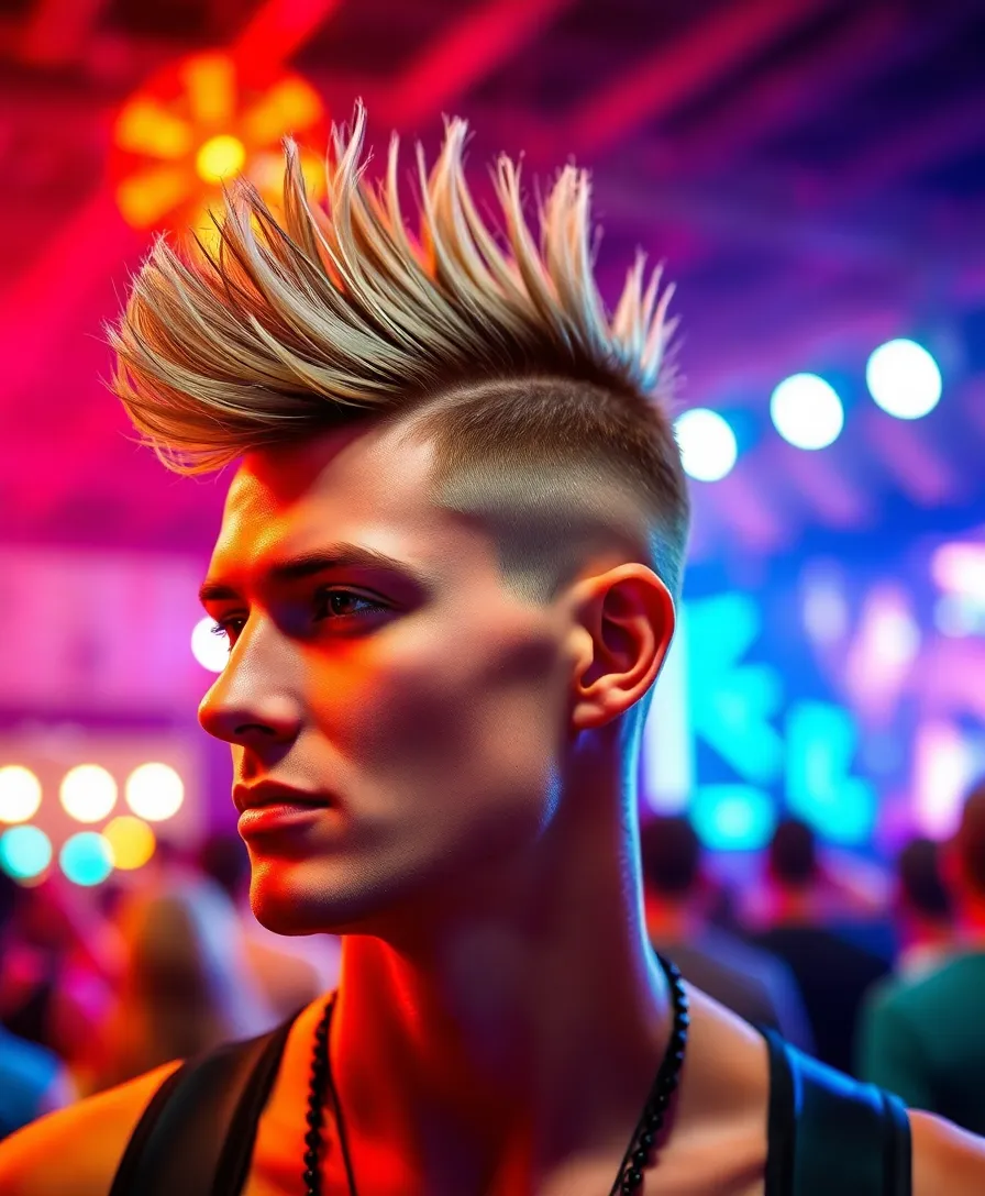 22 Trending Haircut Ideas for Men This Season (You Won't Believe #15!) - 15. The Brohawk