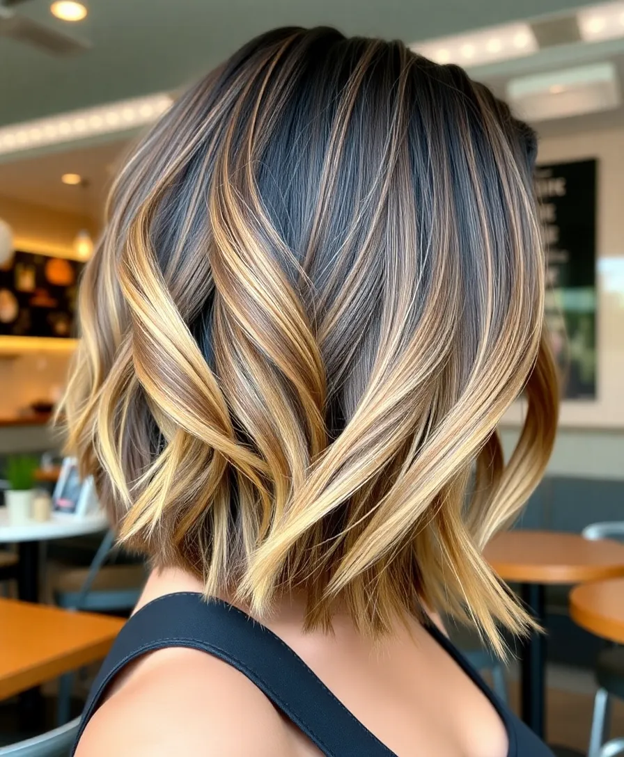 20 Short Layered Haircuts That Are Taking Over 2023 (Get Inspired Now!) - 14. Layered Bob with Highlights