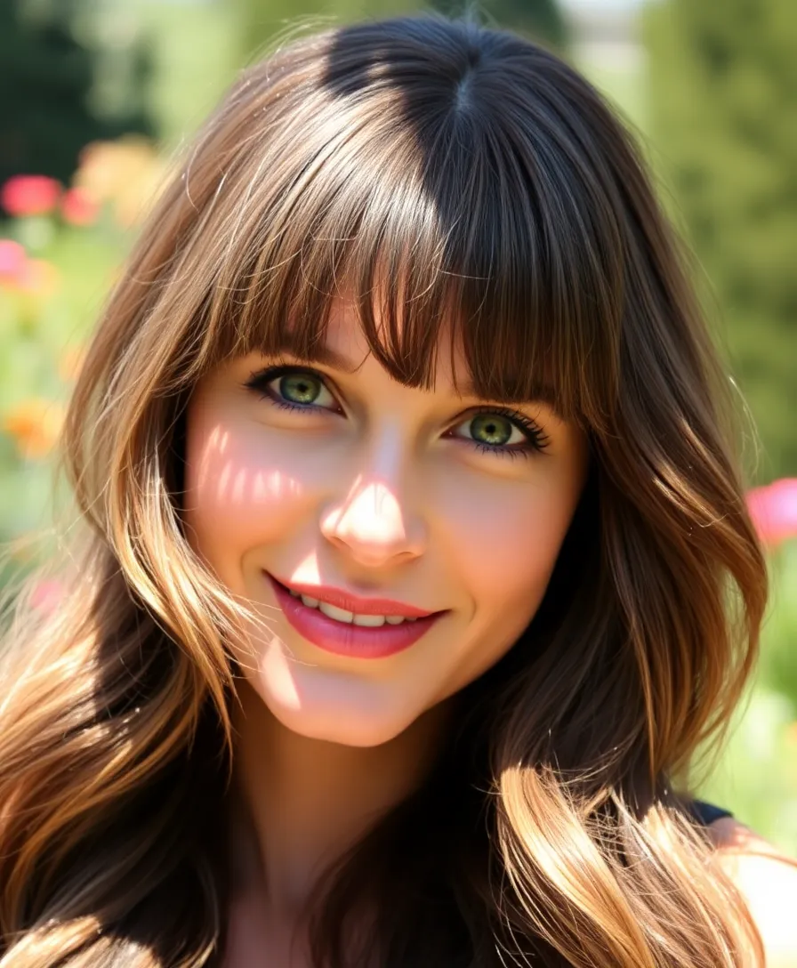 22 Trendy Layered Haircuts with Bangs That Will Be Everywhere! - 1. Soft Wispy Bangs with Long Layers