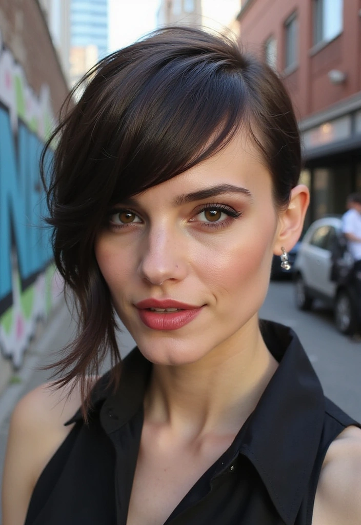 21 Short Pixie Haircuts That'll Make You Want to Chop It All Off! - 3. Asymmetrical Pixie