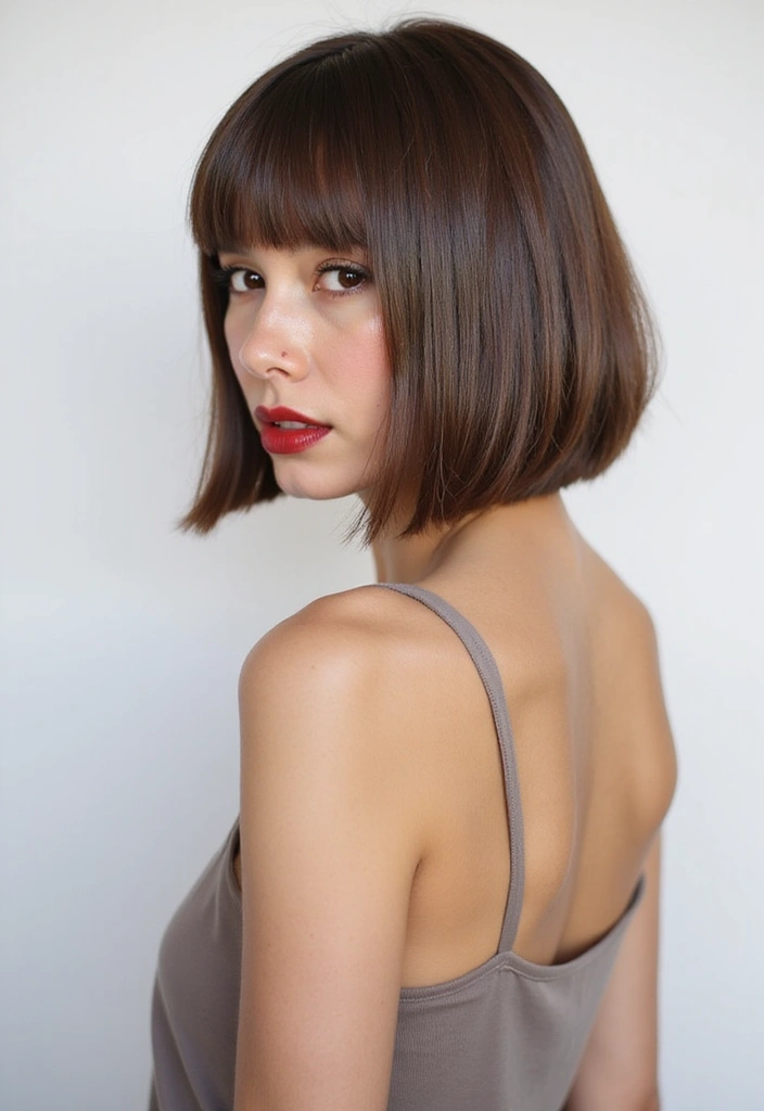 21 Bob Haircut Styles That'll Make You Want to Chop It All Off! - 1. Classic Straight Bob