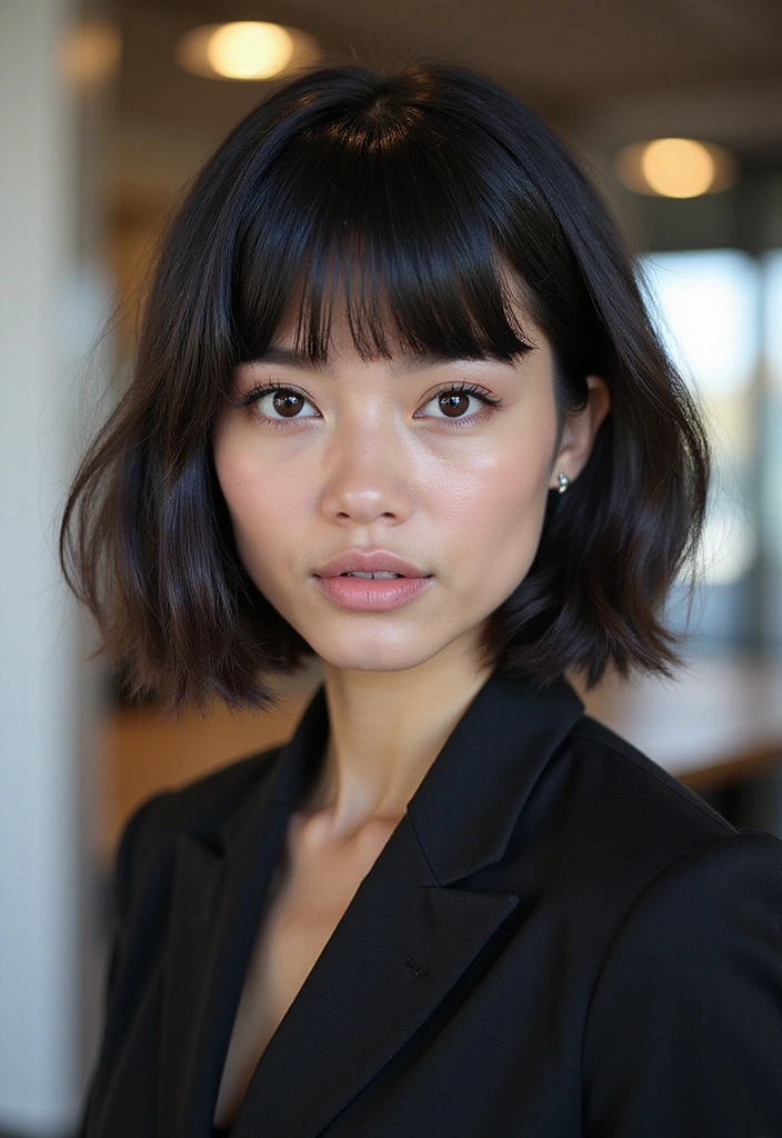 21 Bob Haircut Styles That'll Make You Want to Chop It All Off! - 20. Sleek Bob with Underlights