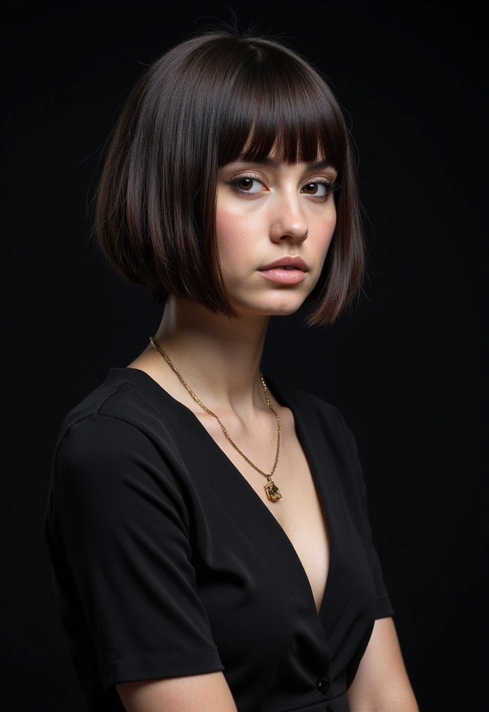 21 Bob Haircut Styles That'll Make You Want to Chop It All Off! - 4. Blunt Bob