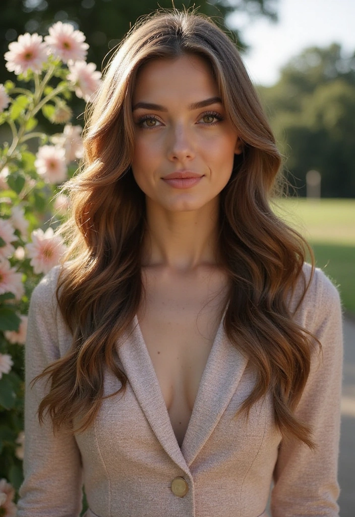 21 Stunning Shoulder Length Hair with Layers That Will Transform Your Look (You Won't Believe #12!) - 8. Long Layers