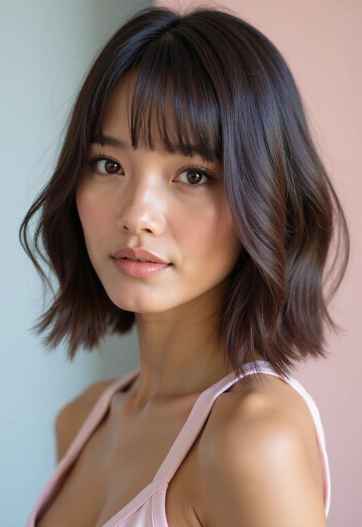 21 Mid Length Haircuts That Will Make You Want to Chop It All Off Right Now! - 1. The Classic Lob
