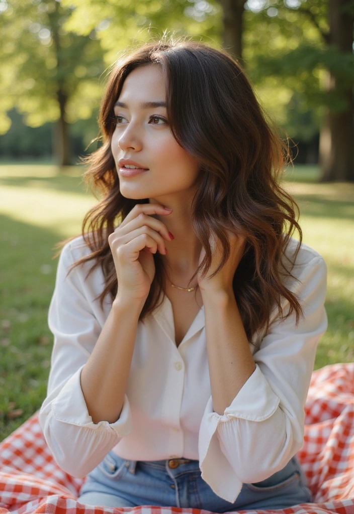 21 Mid Length Haircuts That Will Make You Want to Chop It All Off Right Now! - 16. Wavy Lob