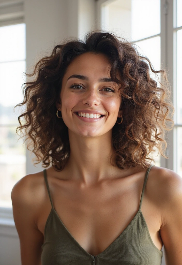 21 Curly Haircuts That Will Change Your Look Forever (You Won't Believe #11!) - 2. Layered Curly Cut