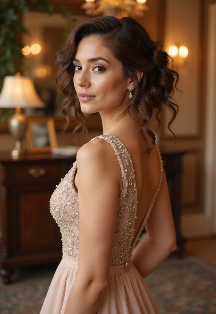 21 Curly Haircuts That Will Change Your Look Forever (You Won't Believe #11!) - 10. Curly Updo