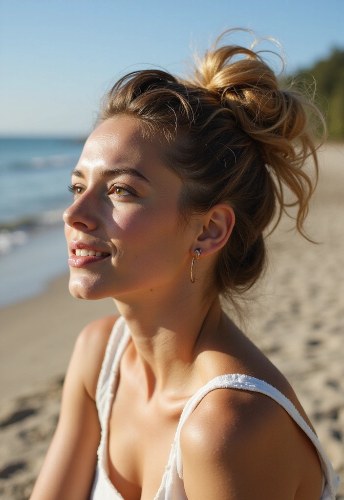 21 Gorgeous Haircut Styles That Will Transform Your Look Instantly (You Won't Believe #14!) - 15. The Messy Bun