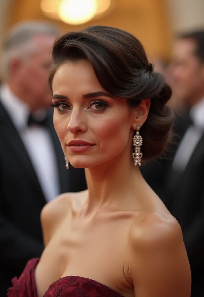 21 Short Haircut Ideas That'll Make You Want to Chop It All Off! - 15. Sophisticated Updo for Short Hair