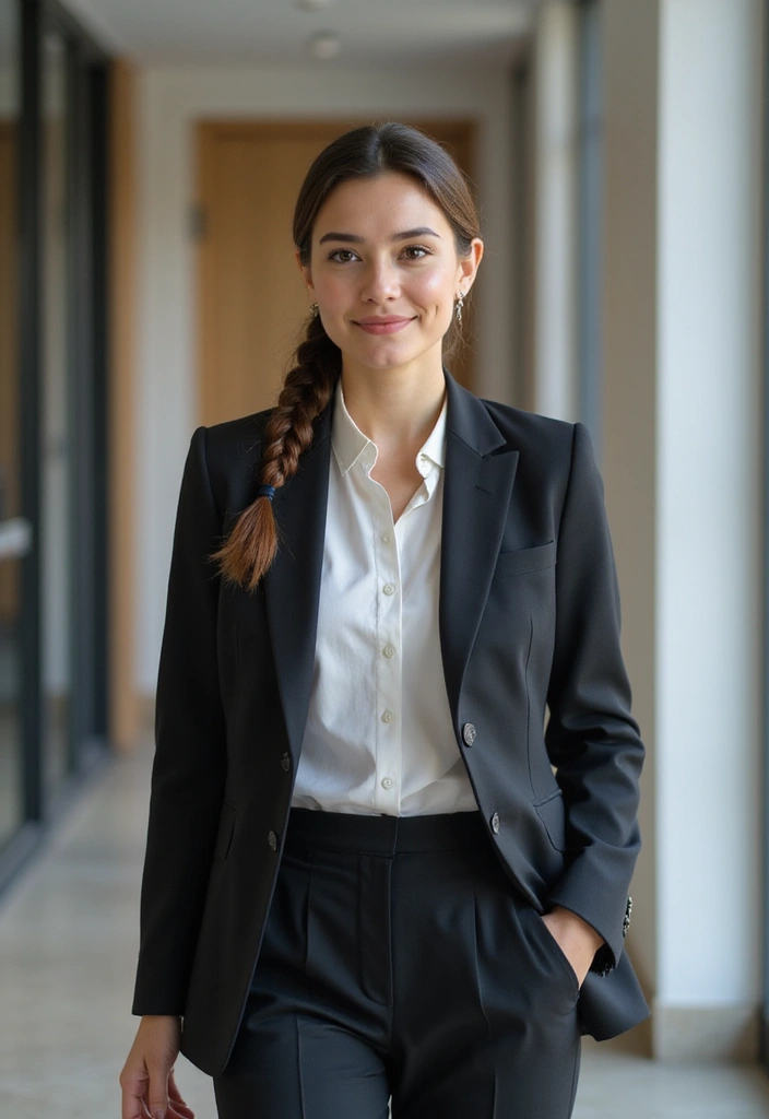 21 Medium Length Hairstyles You Need to Try Right Now (Wait Until You See #12!) - 21. The Sleek Braid