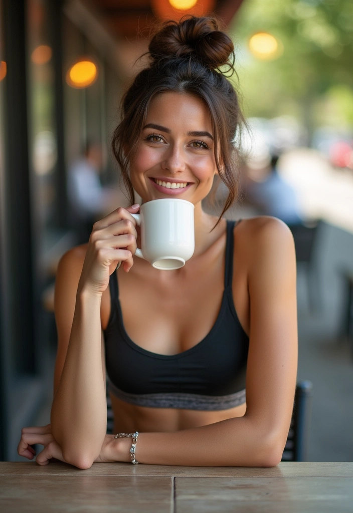 21 Medium Length Hairstyles You Need to Try Right Now (Wait Until You See #12!) - 4. The Messy Bun