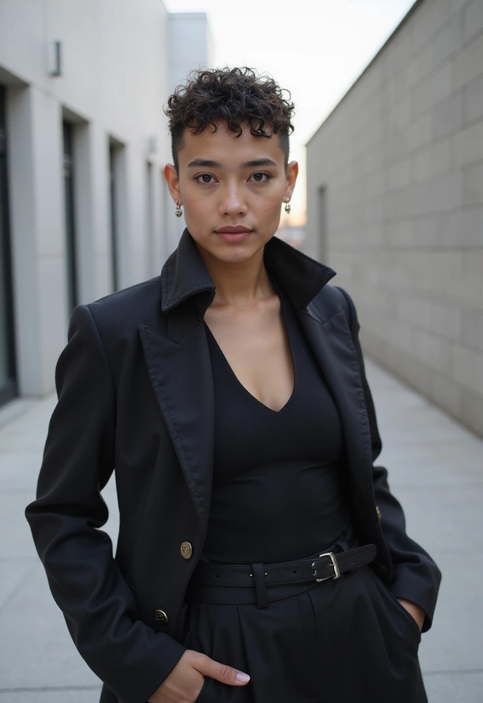 21 Curly Haircut Styles That Will Transform Your Look Instantly! - 10. Tapered Curly Cut