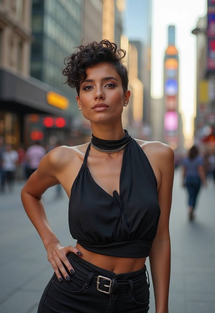 21 Curly Haircut Styles That Will Transform Your Look Instantly! - 7. Curly Pixie Cut