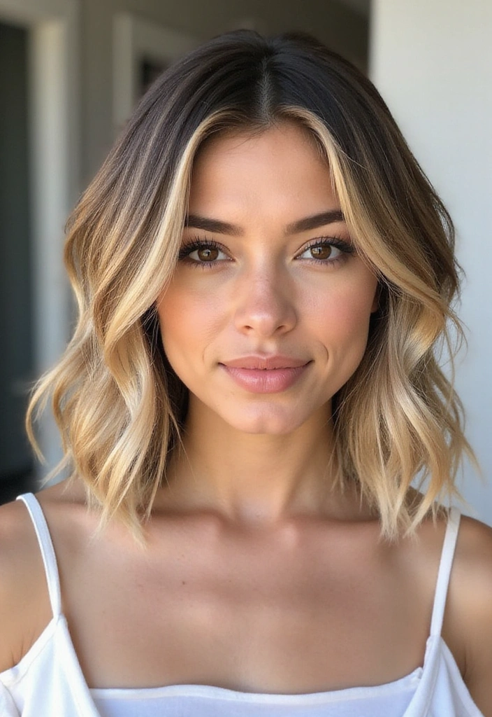 21 Lob Haircut Inspirations You'll Want to Try Right Now (You Won't Believe #14!) - 6. Lob with Highlights