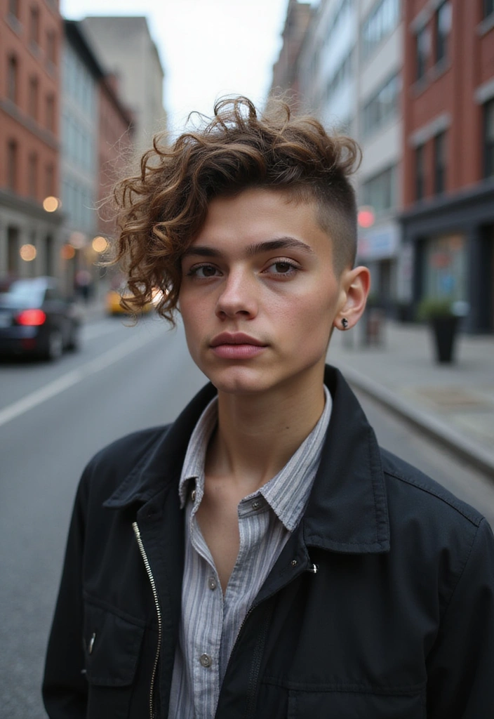 21 Curly Haircut Styles That Will Transform Your Look Instantly! - 9. Curly Undercut