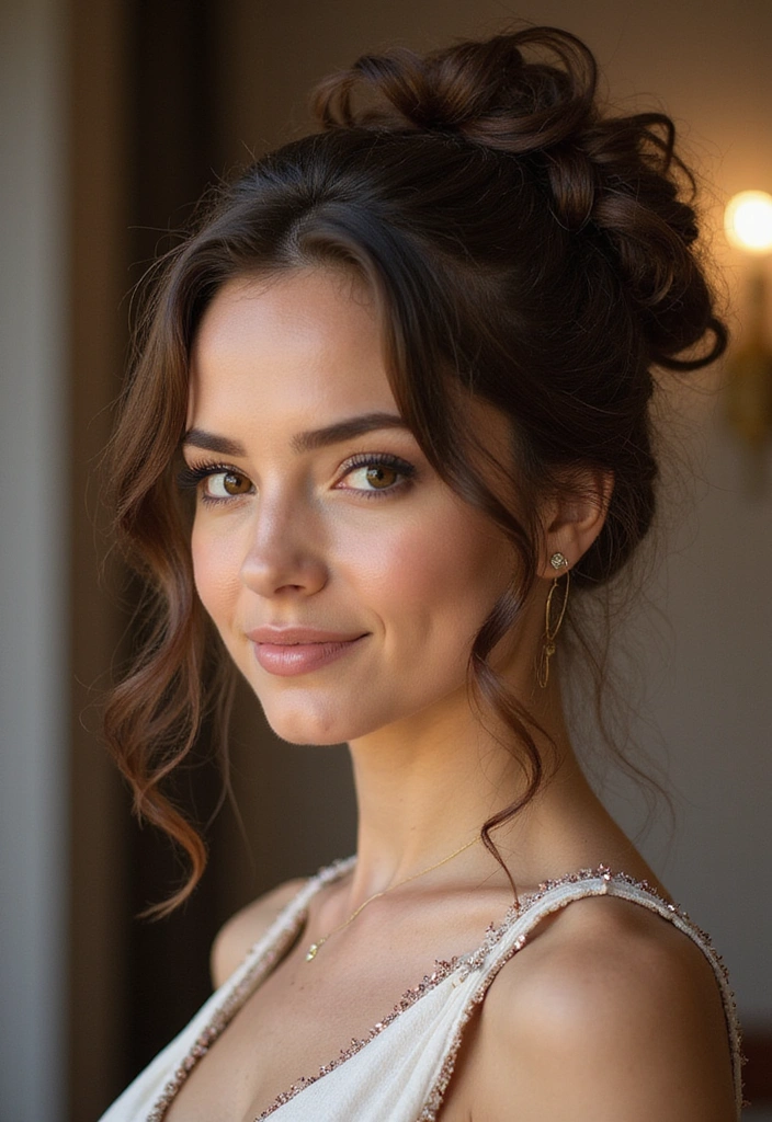 21 Curly Haircut Styles That Will Transform Your Look Instantly! - 13. Curly Updo