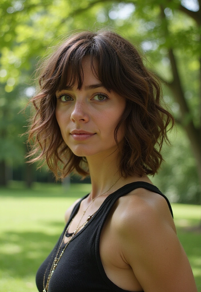 21 Stunning Medium Length Hairstyles That Will Transform Your Look Forever! - 5. Shaggy Layers