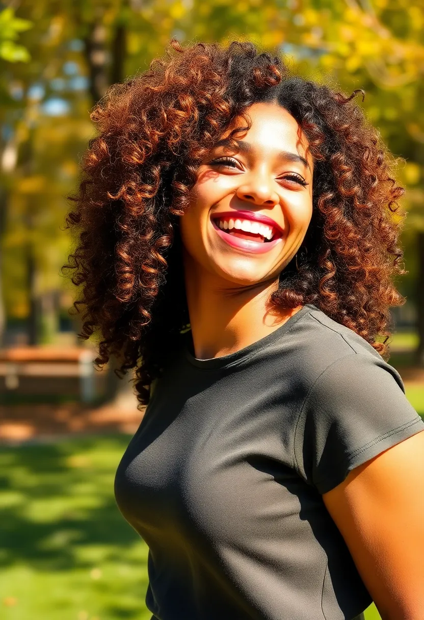 21 Stunning Medium Length Hairstyles That Will Transform Your Look Forever! - 10. Curly Layers