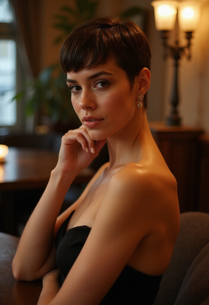 21 Pixie Haircut Inspo Ideas That'll Make You Want to Chop It All Off! - 20. Glam Pixie