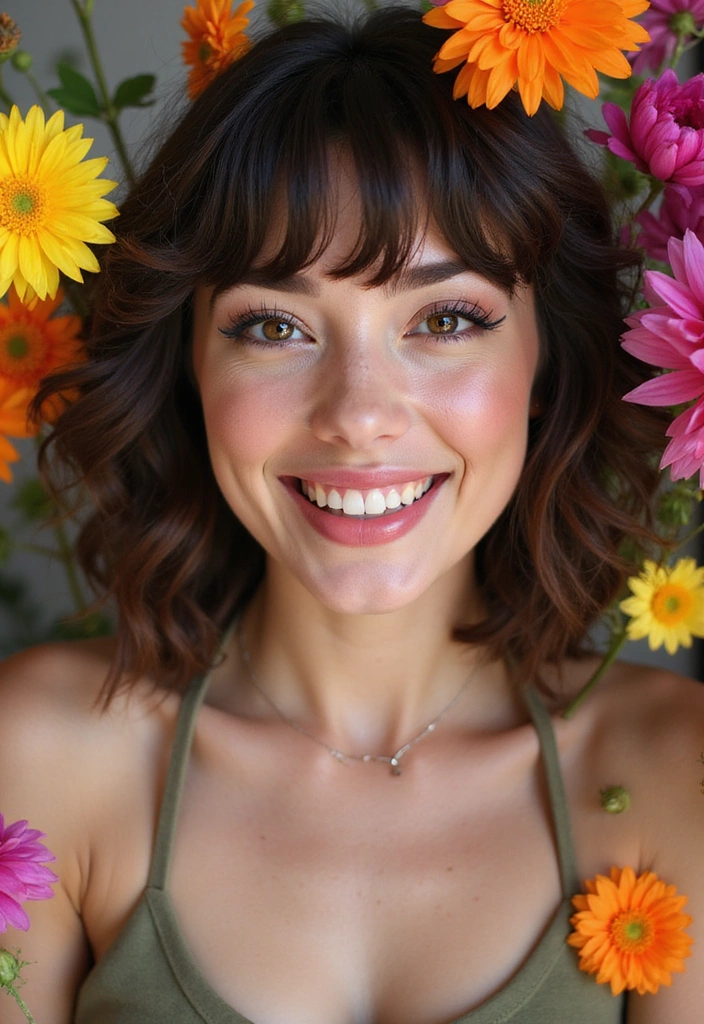 21 Curly Haircut Ideas That Will Transform Your Look (You Won't Believe #14!) - 6. Curly Bangs