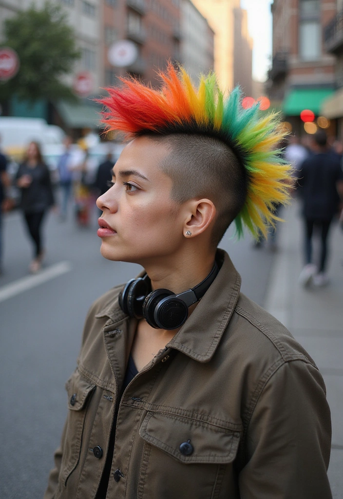 21 Gorgeous Haircut Styles That Will Transform Your Look Instantly (You Won't Believe #14!) - 10. The Mohawk