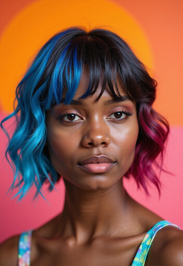 21 Gorgeous Haircut Styles That Will Transform Your Look Instantly (You Won't Believe #14!) - 14. The Colorful Cut