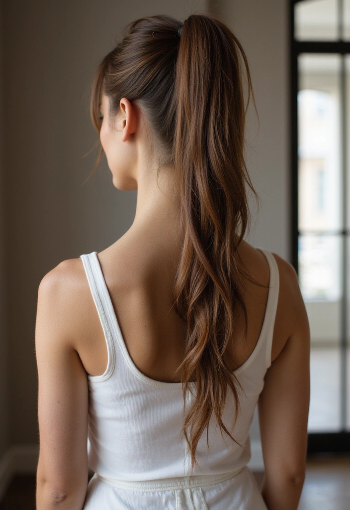 21 Stunning Haircut Ideas for Long Hair That Will Transform Your Look! - 17. The Long Ponytail