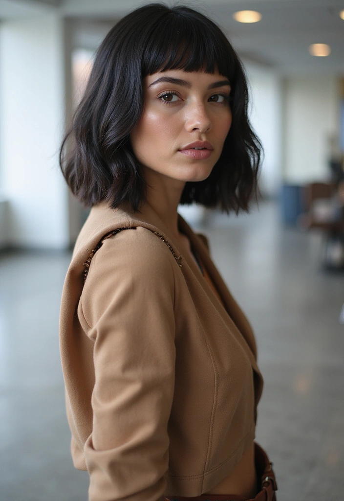 21 Trendy Haircuts for Short Hair That Will Turn Heads Everywhere! - 7. Blunt Cut