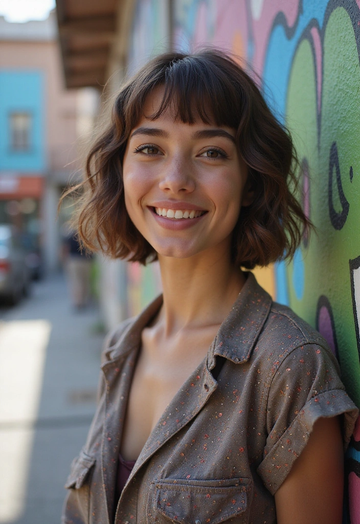 21 Trendy Haircuts for Short Hair That Will Turn Heads Everywhere! - 12. Choppy Bob