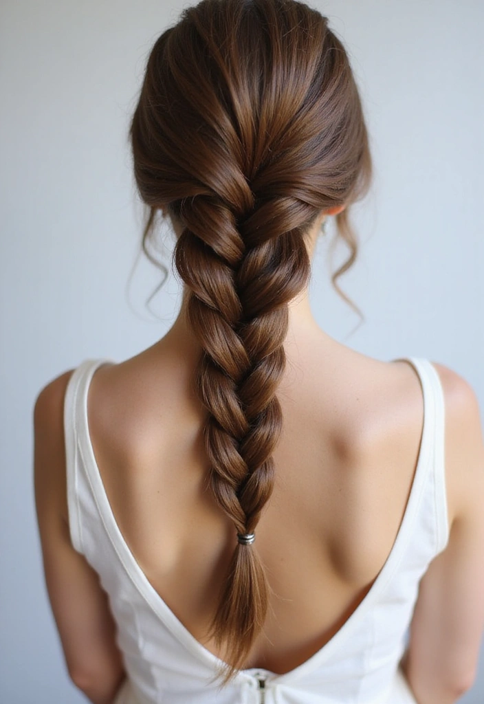 21 Must-See Trendy Haircuts for Long Hair (Your Next Look Awaits!) - 19. Fishtail Braid