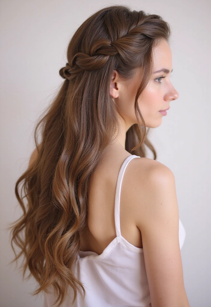 21 Must-See Trendy Haircuts for Long Hair (Your Next Look Awaits!) - 13. Waterfall Braid