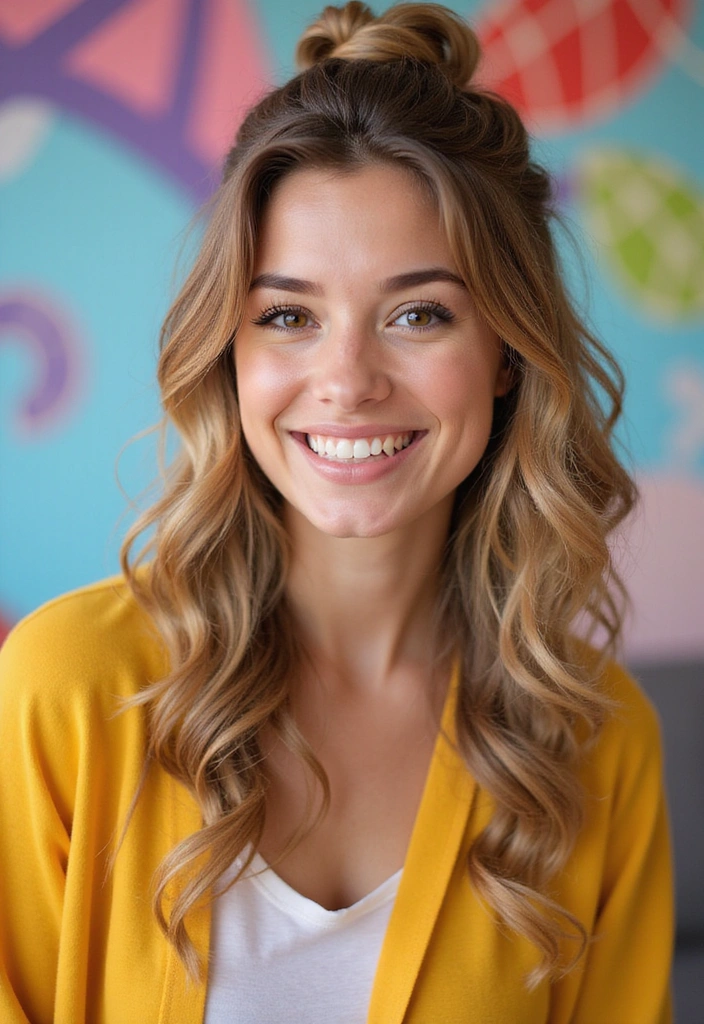 21 Must-See Trendy Haircuts for Long Hair (Your Next Look Awaits!) - 11. Half-Up, Half-Down