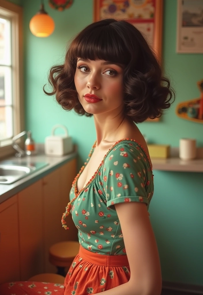 21 Haircuts for Curly Hair That Will Make You Look Like a Goddess (You Won't Believe #13!) - 10. The Curly Bowl Cut