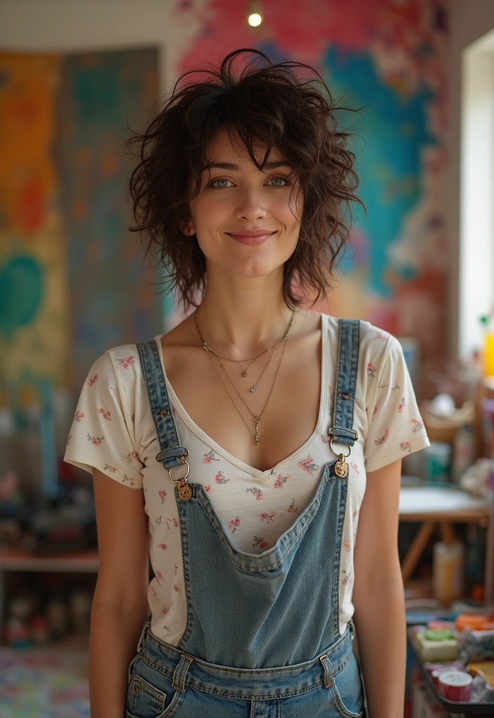 21 Haircuts for Curly Hair That Will Make You Look Like a Goddess (You Won't Believe #13!) - 7. The Asymmetrical Cut