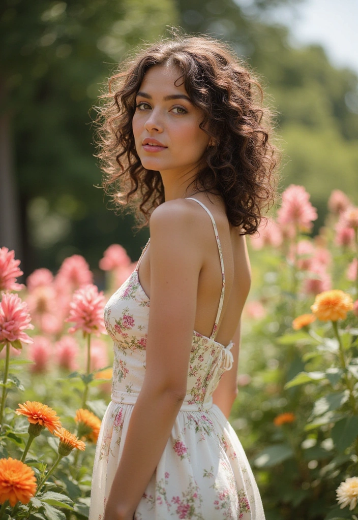 21 Haircuts for Curly Hair That Will Make You Look Like a Goddess (You Won't Believe #13!) - 8. Boho Curly Updo