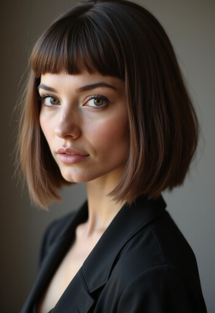 21 Short Bob Haircuts That Will Transform Your Look in Seconds! - 12. Sleek Bob