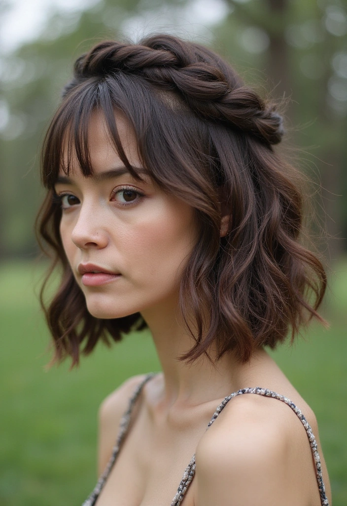 21 Short Bob Haircuts That Will Transform Your Look in Seconds! - 20. Bob with a Braid