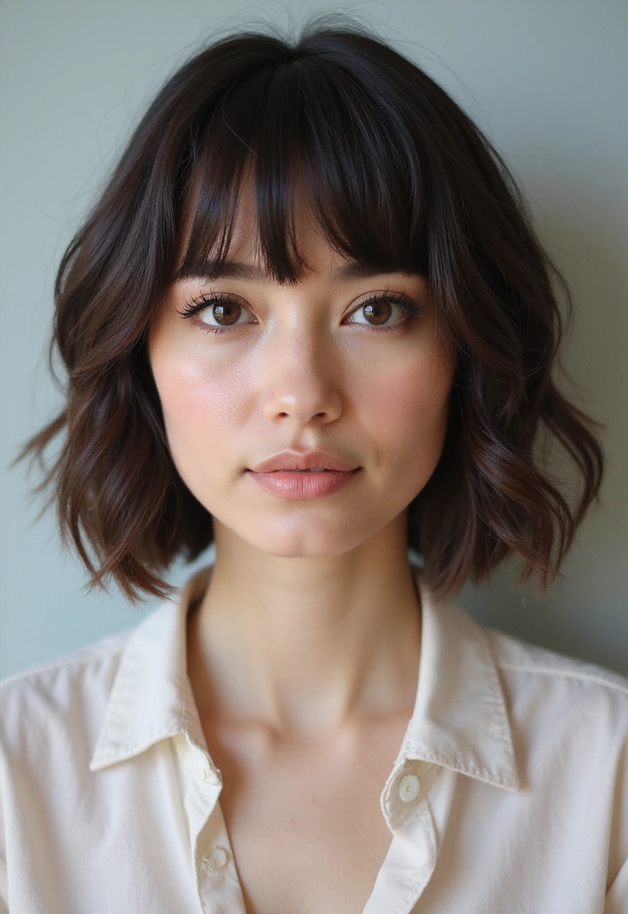 21 Short Bob Haircuts That Will Transform Your Look in Seconds! - 6. Bob with Bangs
