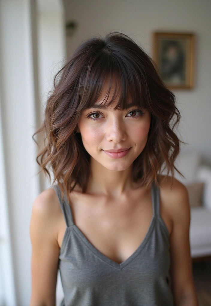 21 Short Natural Haircuts That Are Perfect for Every Occasion (You’ll Be Obsessed with #9!) - 6. Shaggy Lob