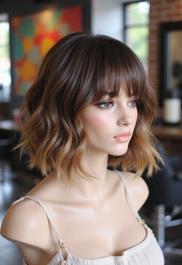 21 Effortlessly Chic Medium Haircuts You Must Try This Year (Wait Until You See #5!) - 10. Angled Lob