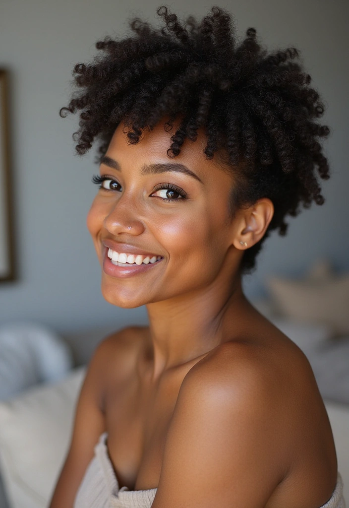 21 Gorgeous Butterfly Haircuts for Long Hair That Are Pure Magic! - 19. Butterfly Cut with Natural Texture