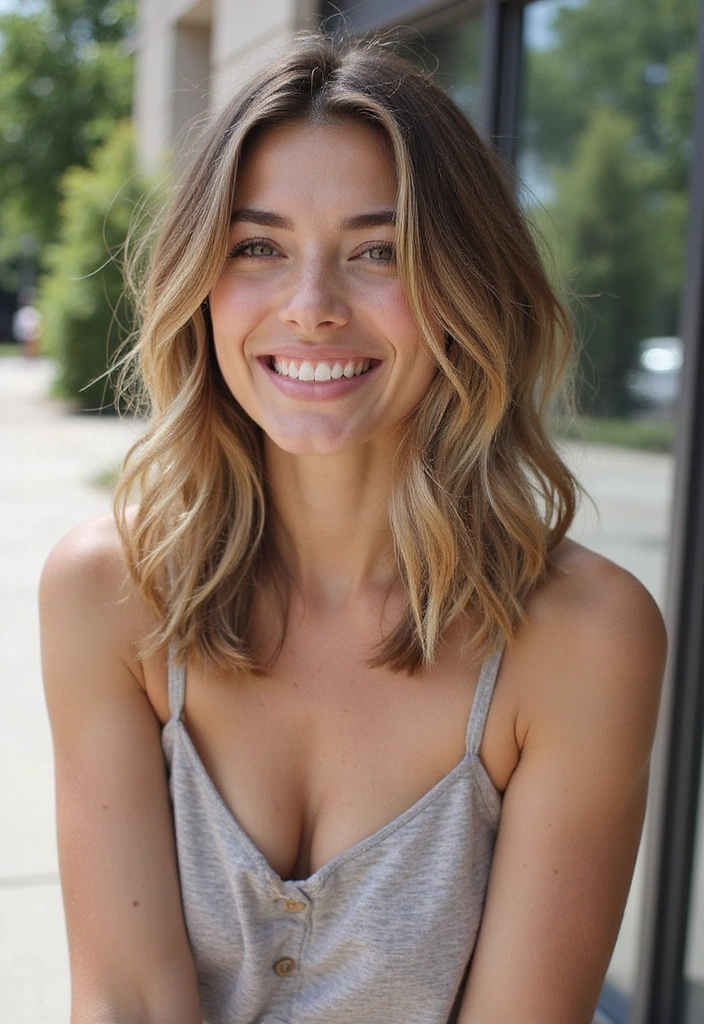 21 Stunning Medium Haircuts for Women That Will Turn Heads! - 2. Layered Mid-Length Cut