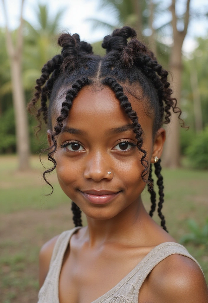 21 Gorgeous Butterfly Haircuts for Long Hair That Are Pure Magic! - 16. Butterfly Cut with Twists
