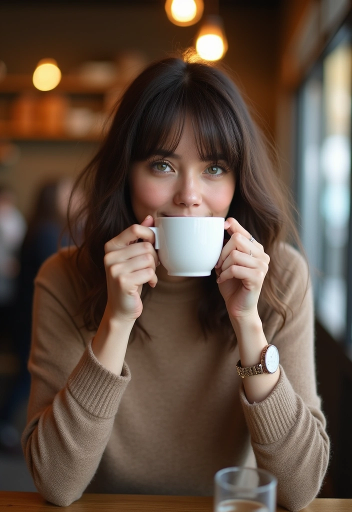 21 Stunning Medium Haircuts for Women That Will Turn Heads! - 4. Fringe and Medium Length