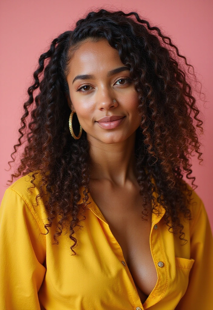 21 Layered Curly Hairstyles That Will Transform Your Look Instantly! - 14. Curly Cornrows