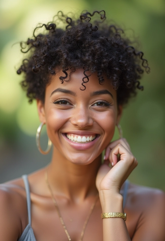21 Layered Curly Hairstyles That Will Transform Your Look Instantly! - 7. Layered Pixie Curls